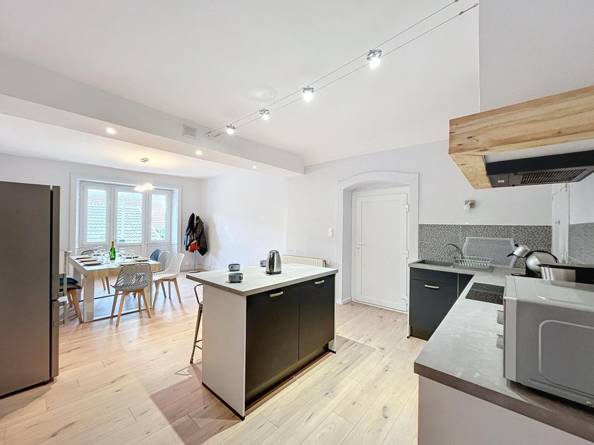 Grand Appartement Centre-Ville Clairvaux-les-Lacs Extérieur photo